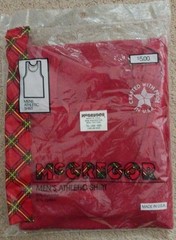 Vintage MacGregor Tank Top Men’s X-Large USA Red