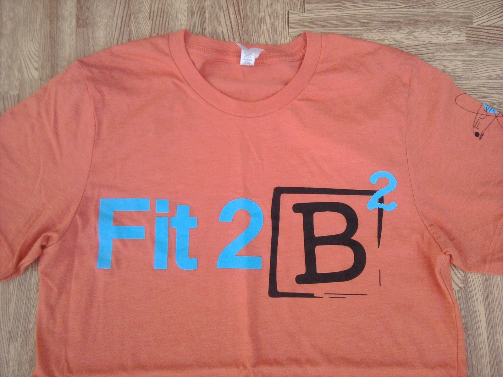 Fit 2 B Squared CrossFit Shirt ~ Men's Small / Medium ~ Mind Body Heart Fusion gallery