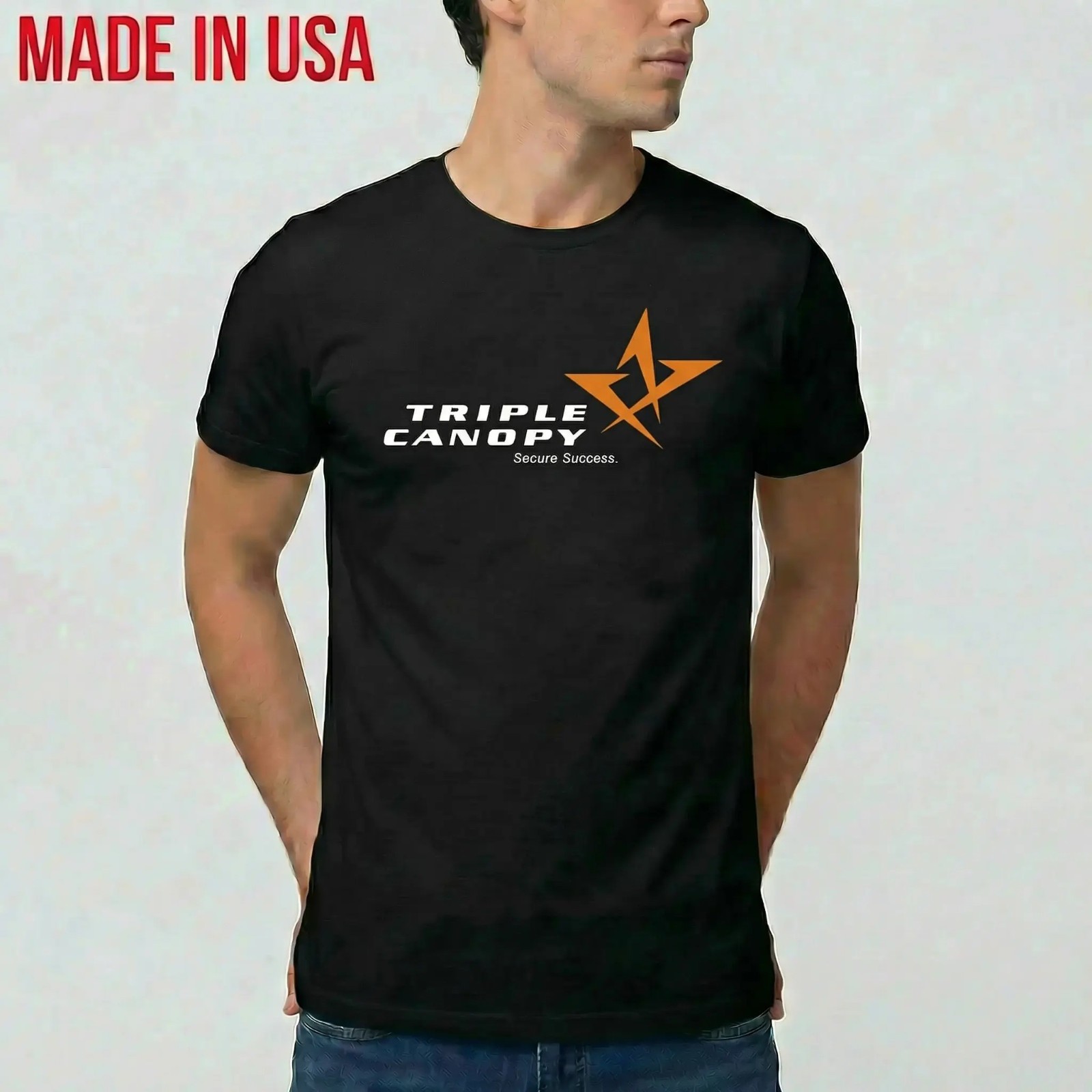 NEW Veteran Military Triple Canopy Academi Military PREMIUM TEE SHIRT gallery