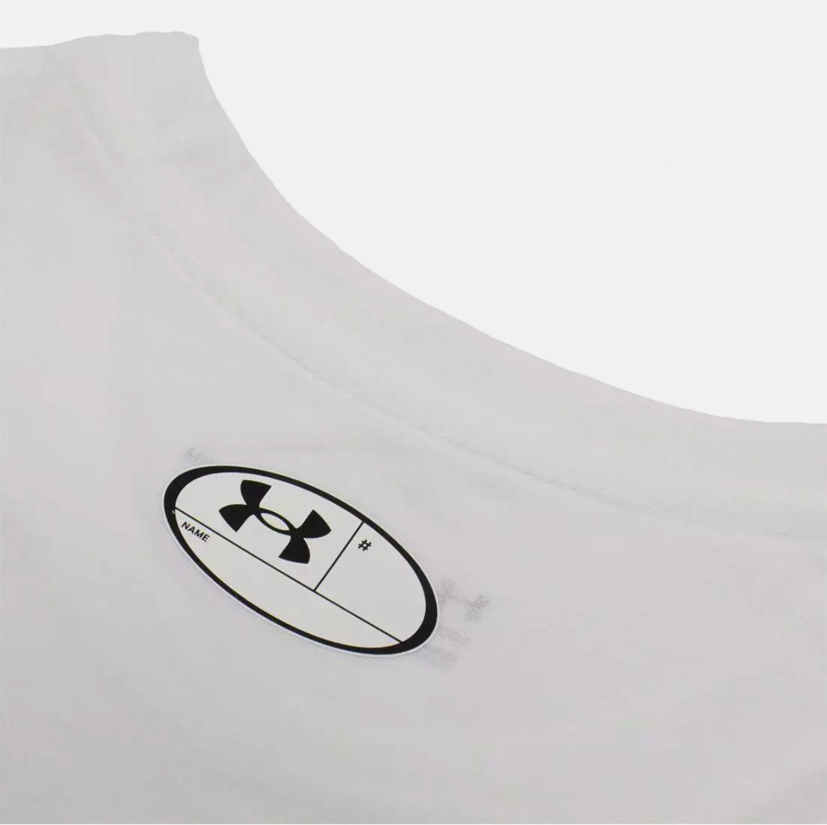 Under Armour Short Sleeve Shirt Men's M L White 1360693 T-Shirt Cotton/Poly gallery