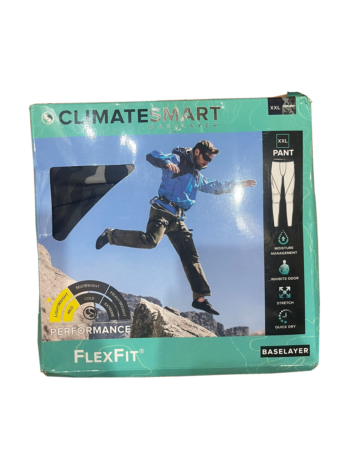 Climate Smart Baselayer XXL Camo Pant FlexFit gallery