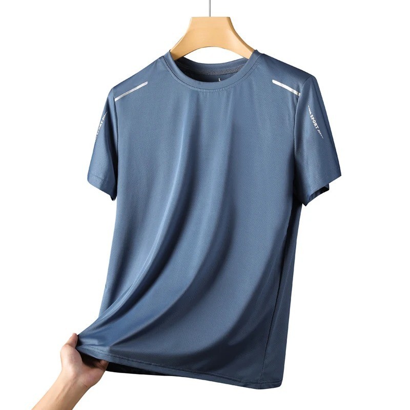 SlimFit CHRLCK Men's Quick Dry Running T-Shirt Breathable Sports Gym Fitness Top gallery