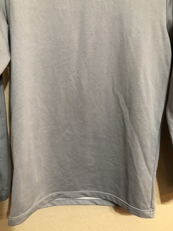Head Mens S Shirt Gray LS Mock Performance Athletic Training Base Layer Shirt gallery