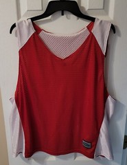 Basketball Jersey Team Uniform Power-Tek Mesh Reversible Tank Basketball S/M