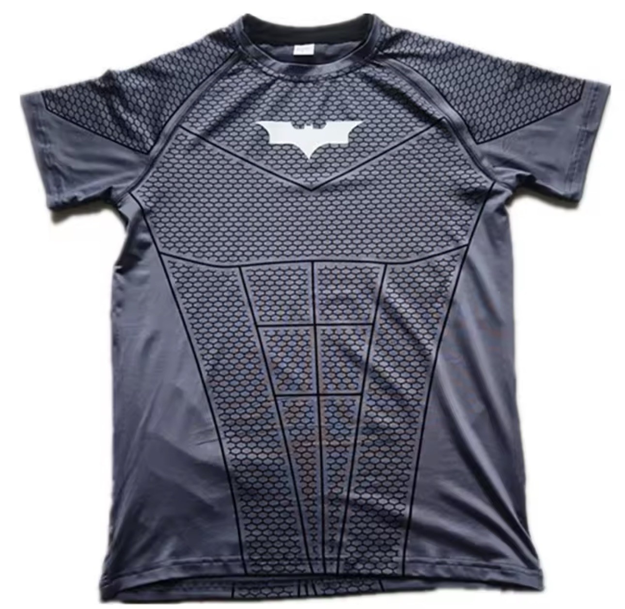 Men’s Batman Compression Shirt Quick Dry Athletic Gym Top Short Sleeve gallery
