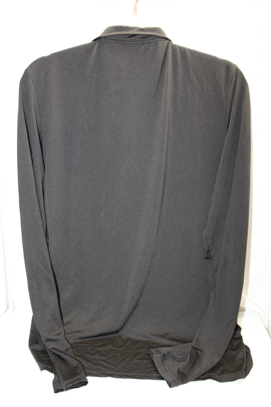 Realessentials Black Snag Proof 1/4 Zip Pullover Dri-Fit Long Sleeve Polyester M gallery