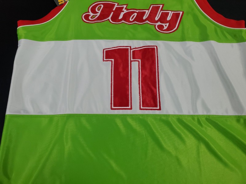 Steve & Barry's Athletic Dept. Italy Stitched Basketball Jersey Men M NWT gallery
