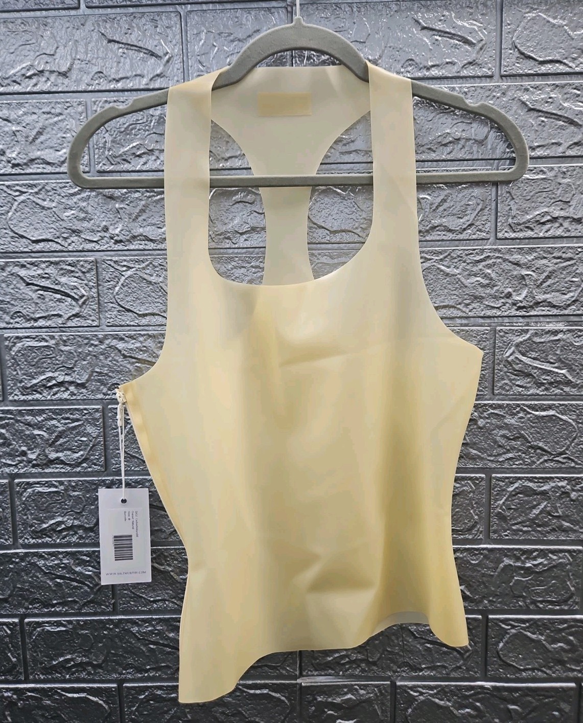 New Salt Murphy Carlise Natural Latex Tank Mens Size M gallery