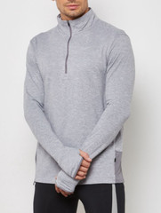 NWT Men’s Nike Therma Sphere Element 1/2 Zip Running Top Grey 928557-036 2XL