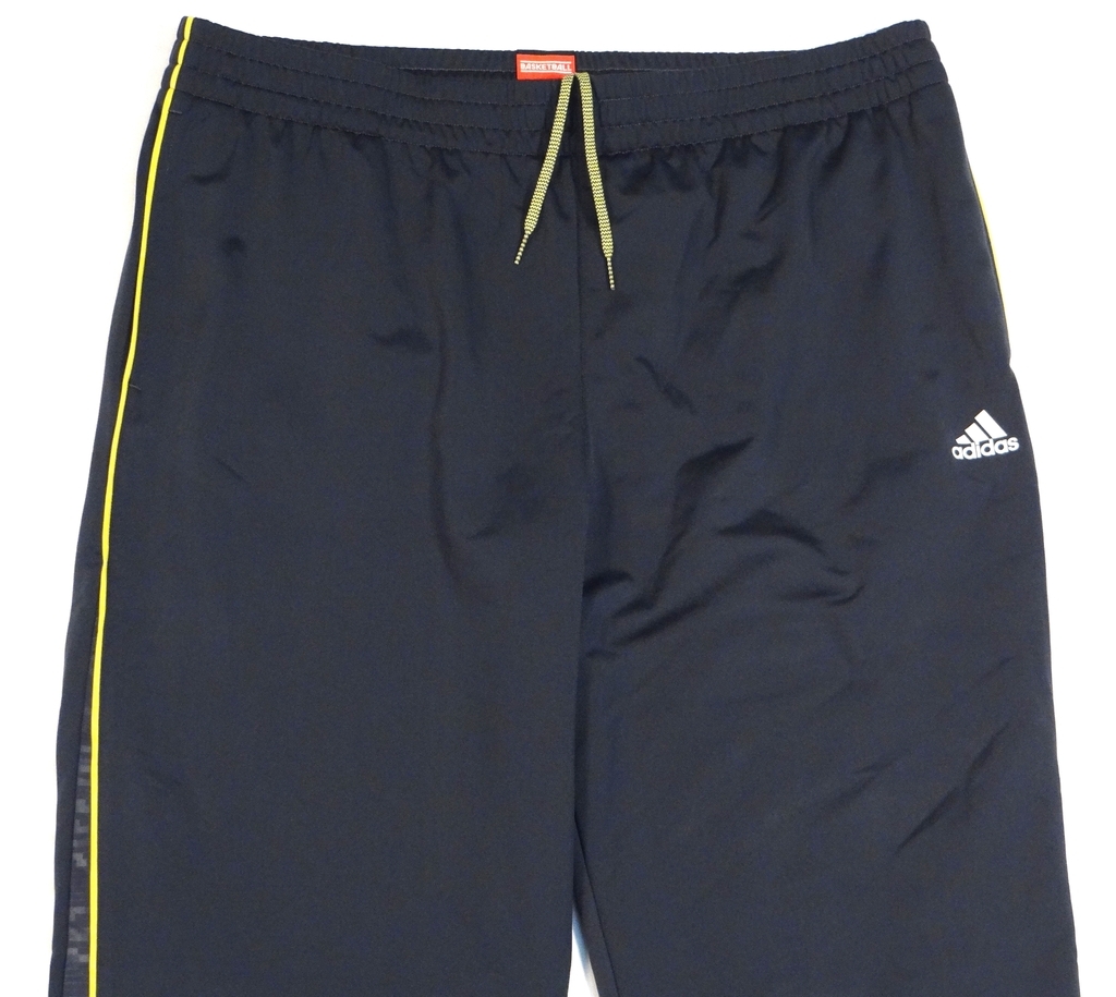 Adidas Gray All World Pant Athletic Basketball Track Pants Men's NWT gallery