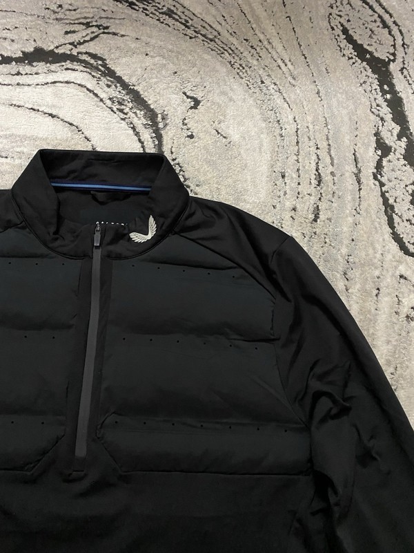 Castore Golf LVS Hybrid 1/2 Zip Long Sleeve Top Black Alloy BNWT Size XL Men’s gallery