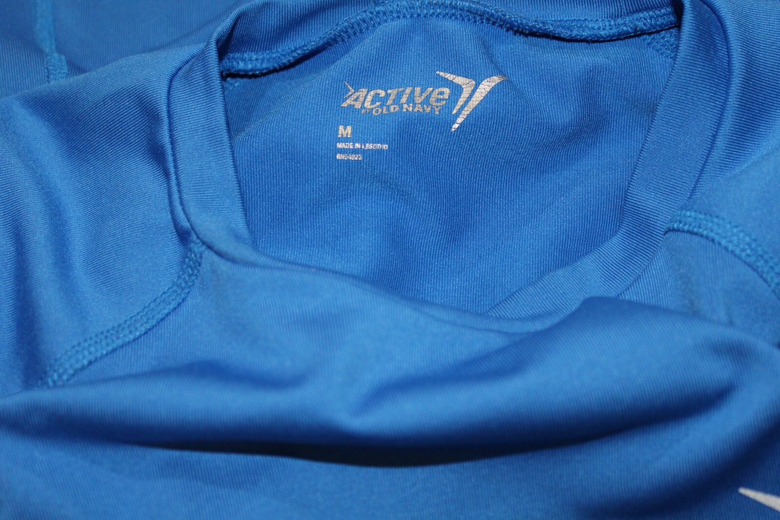 Old Navy Active Compression Shirt Men's M Blue Long Sleeve Crew Neck gallery