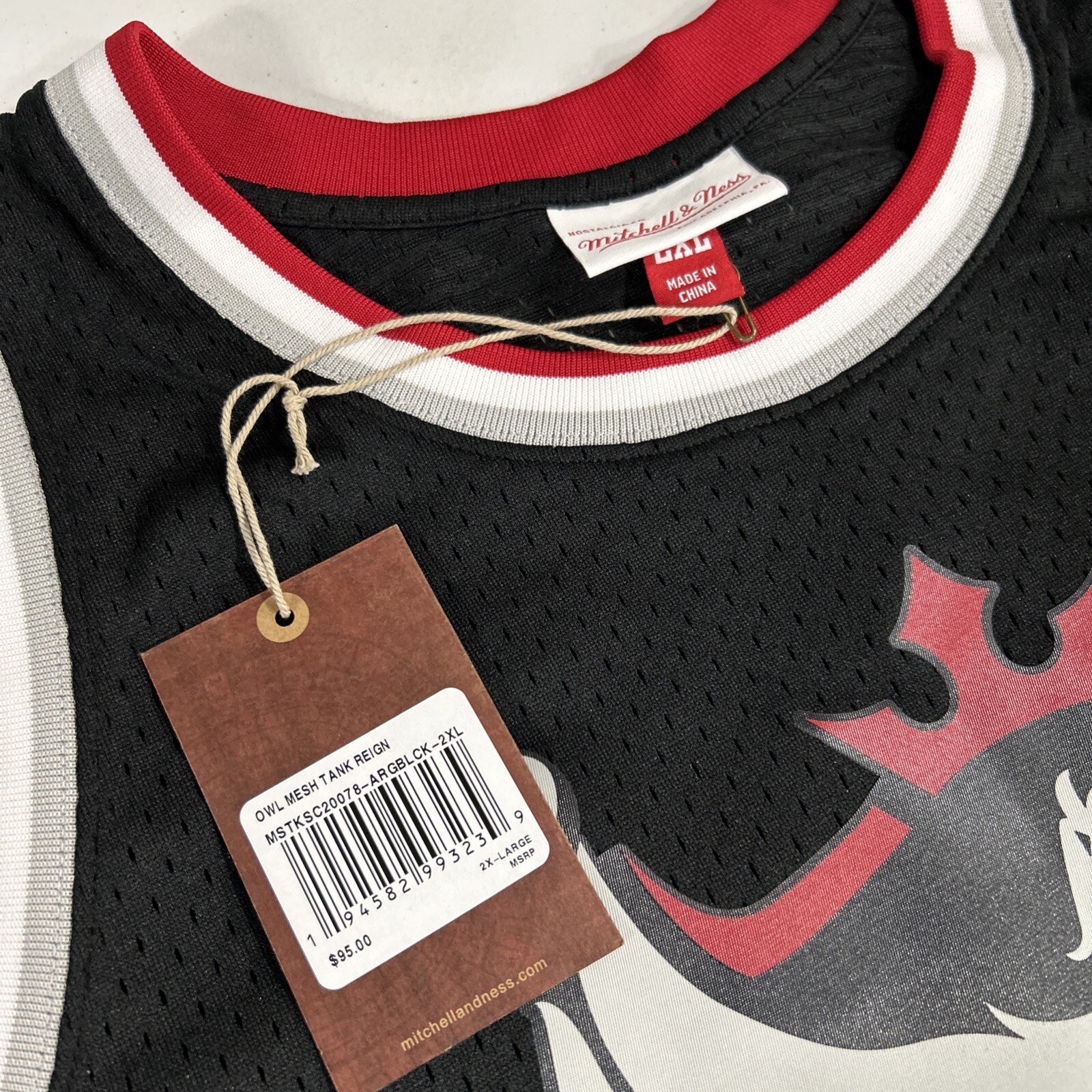 Mitchell & Ness Men's Owl Mesh Tank Top Size 2XL, Atlanta Reign Overwatch League gallery