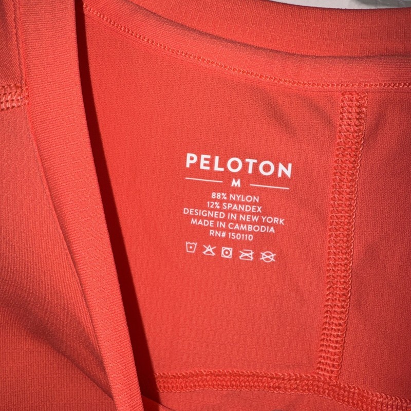 Peloton Men's Tank Top, Orange, Medium, New! Retail $50 gallery