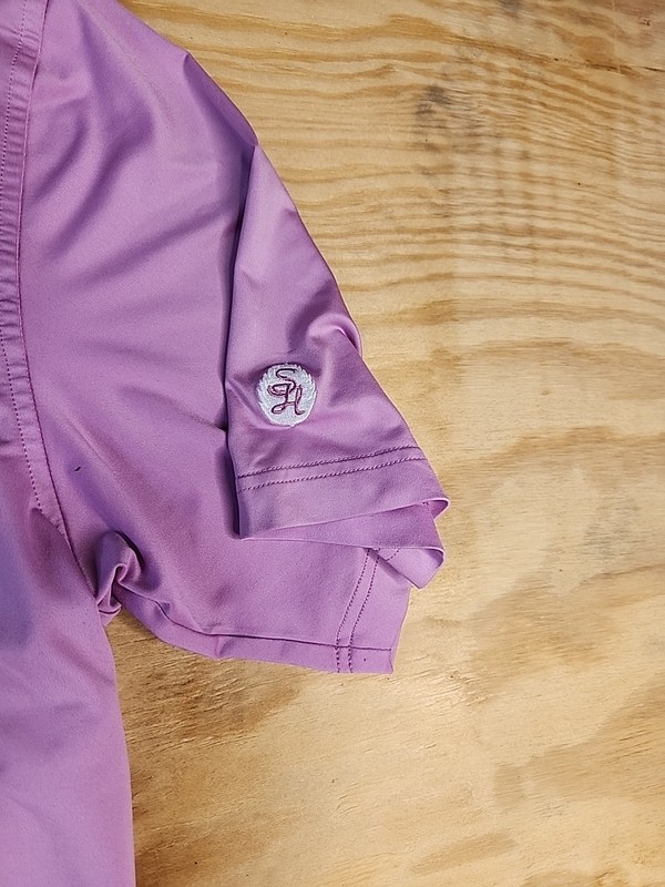 Peter Millar Summer Comfort Pink Golf Polo Shirt SH Sleeve Logo Mens XL gallery