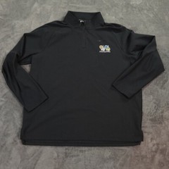 Nike Windbreaker Mens Extra Large Black Four Seasons Repel Vapor Golf Top