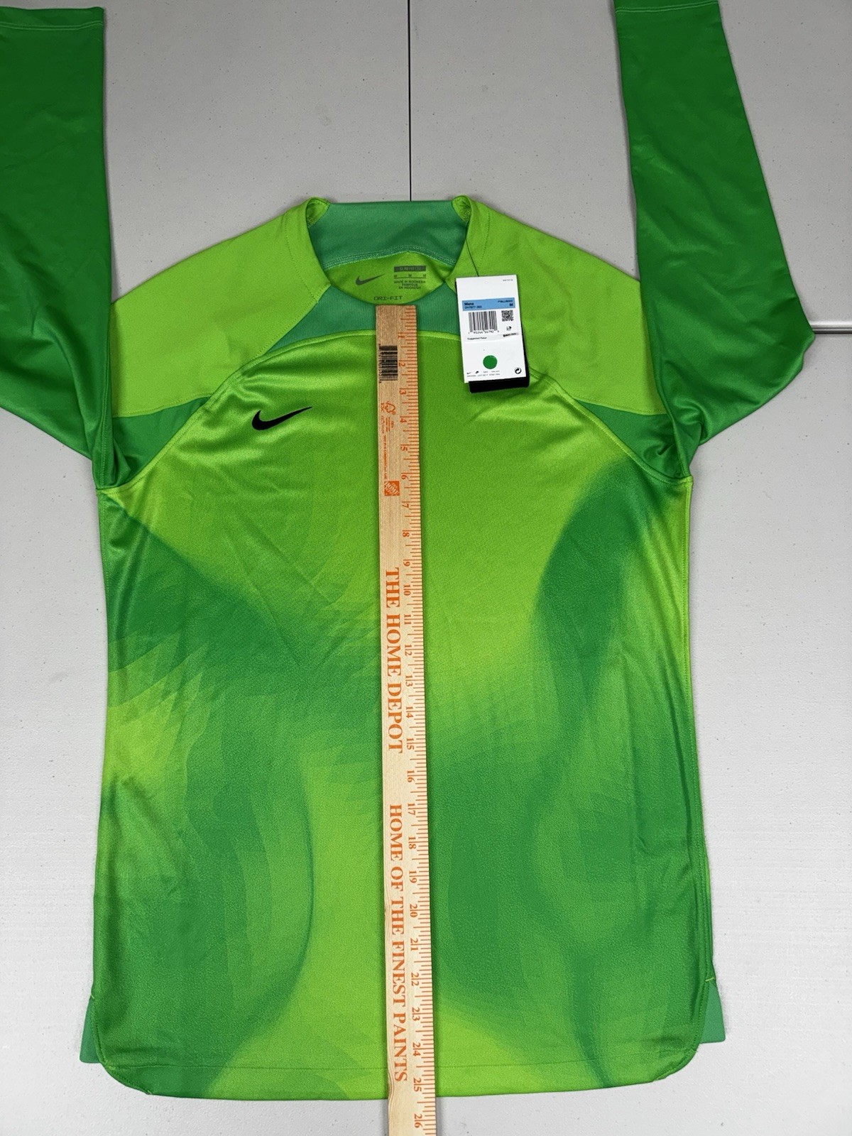 Nike Dri-Fit Gardien IV Soccer Goalie Keeper Jersey DH7977-300 Men’s Size M gallery