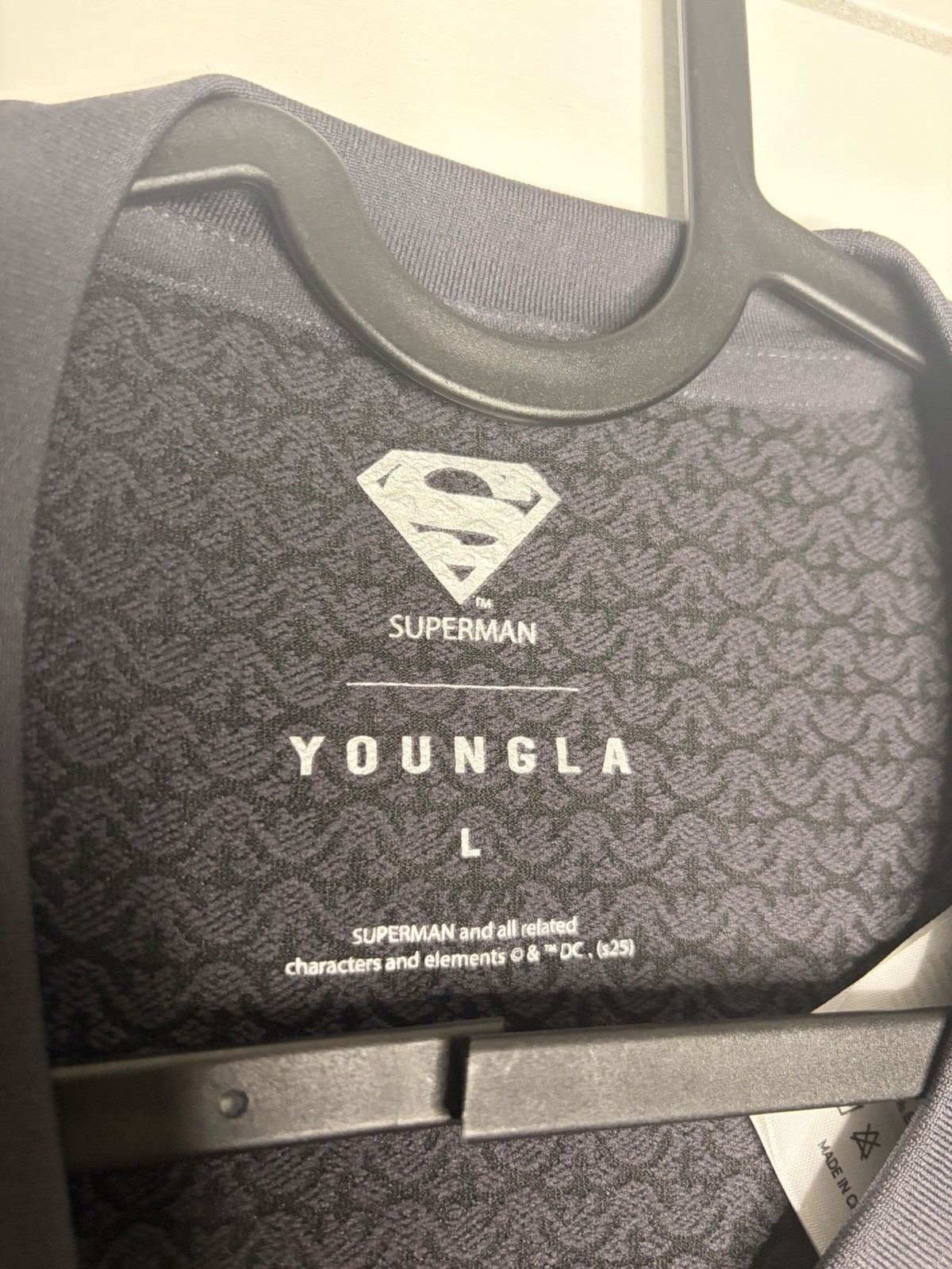 Young La Superman Compression T-Shirt Black, S Large YoungLA RARE SOLD OUT NWOT! gallery