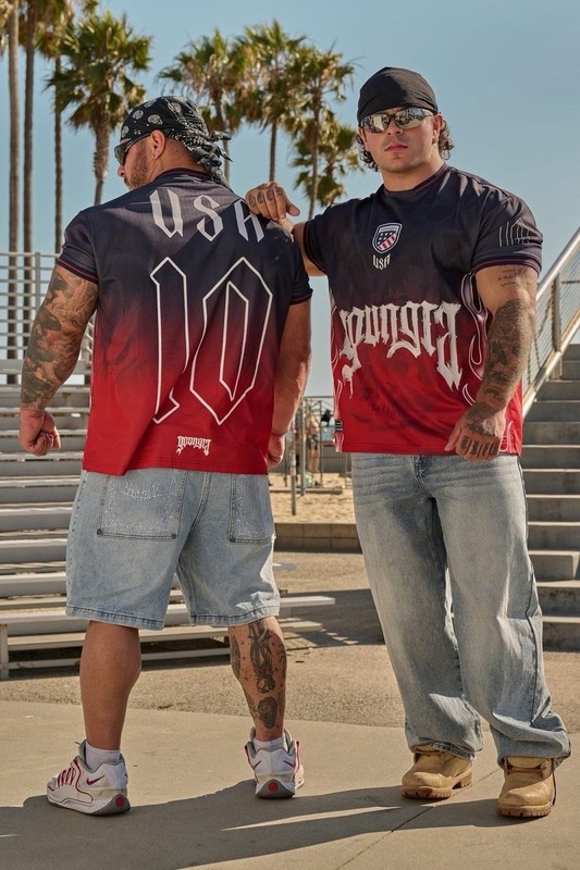 YOUNGLA - 4215 - SOCCER FOOTBALL JERSEY - USA - Medium gallery