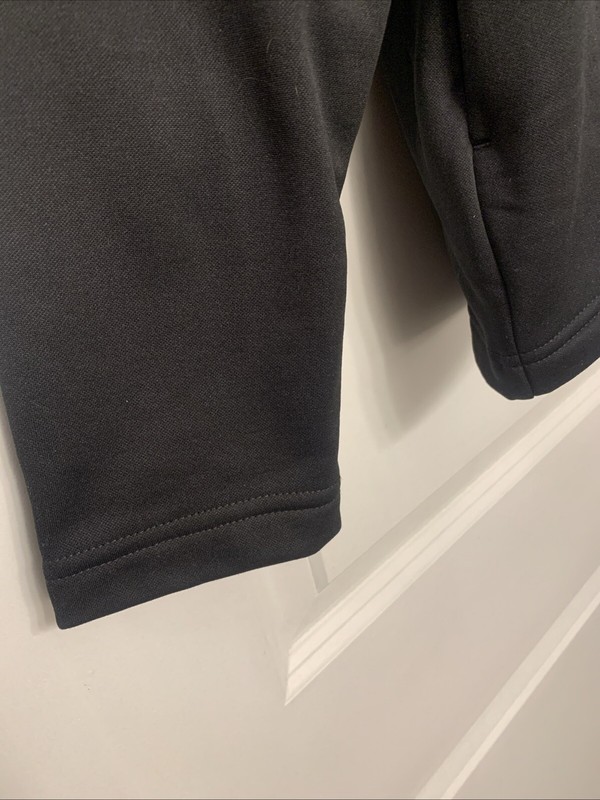 Callaway Black Quarter Zip Pullover w/Zip Pocket Jacket Warm Light Sz Large Golf gallery