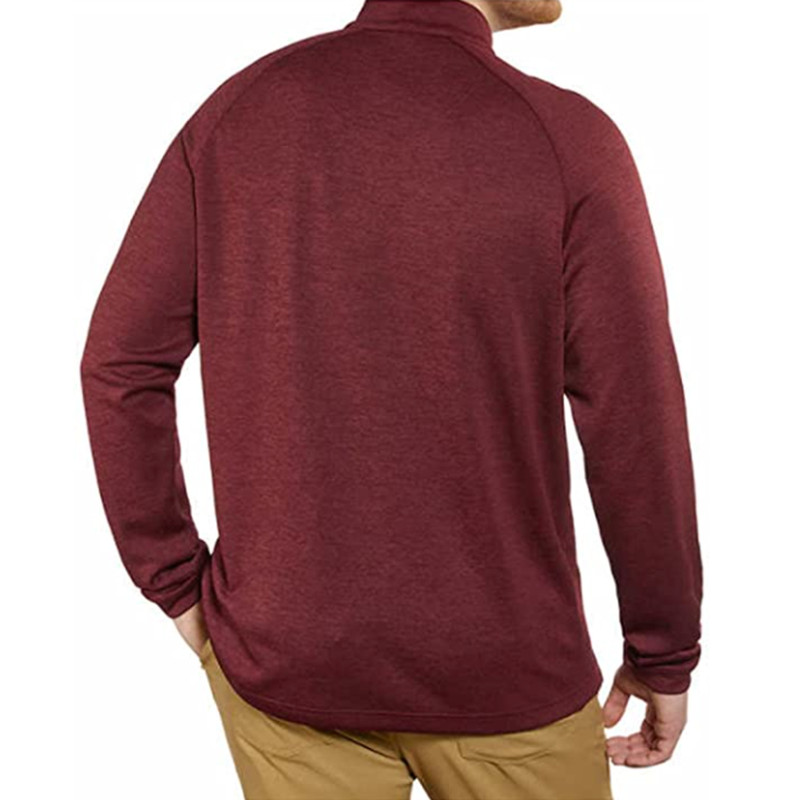 Bolle Performance 1/4 Zip Pullover Golf Shirt Men's Medium Red Rhododendron NWT gallery