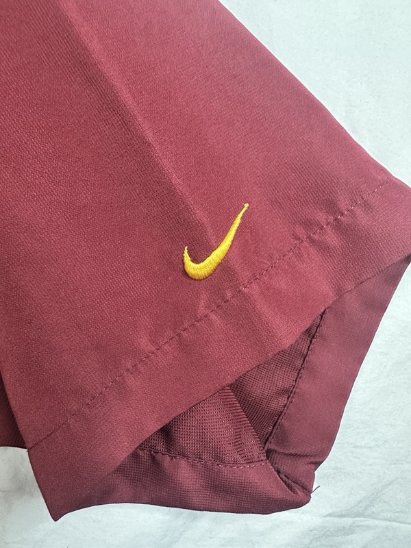 🏈 Nike Team USC Trojans Pullover Windbreaker Jacket Red Gold Size S gallery