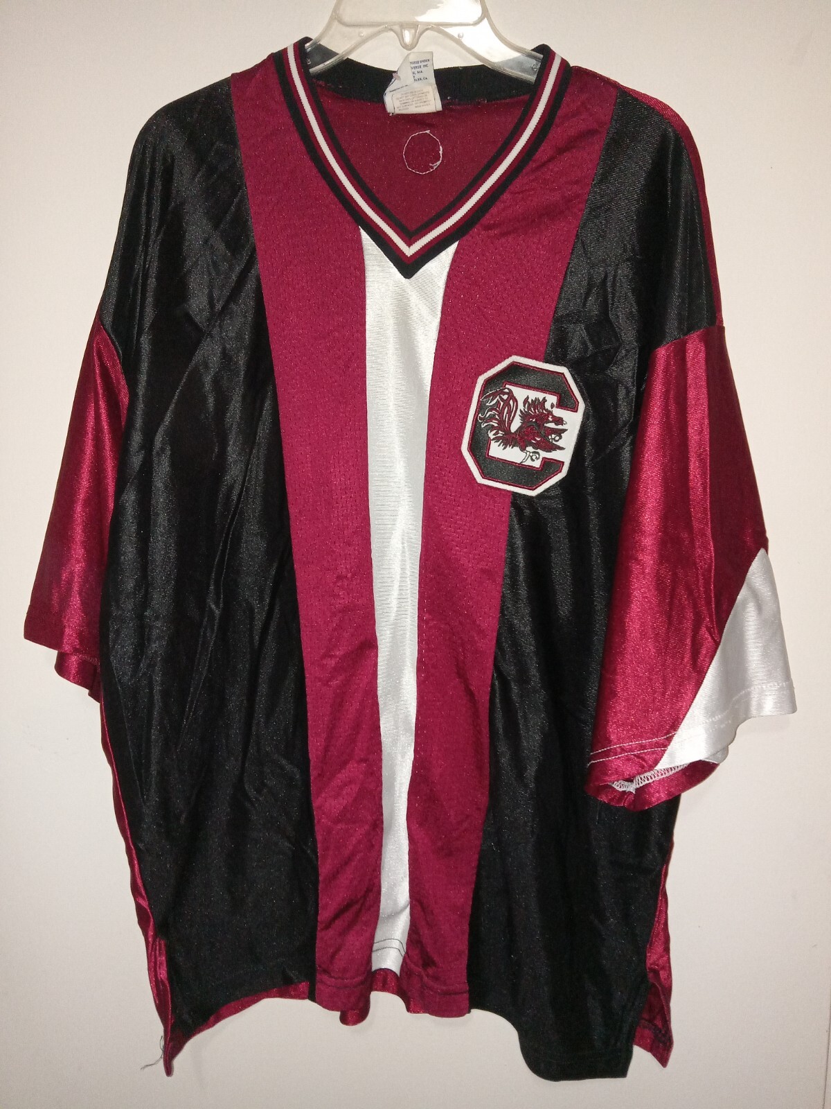 Converse All Stars South Carolina Gamecocks Jersey Sz 50 USA MADE Garnet Black gallery