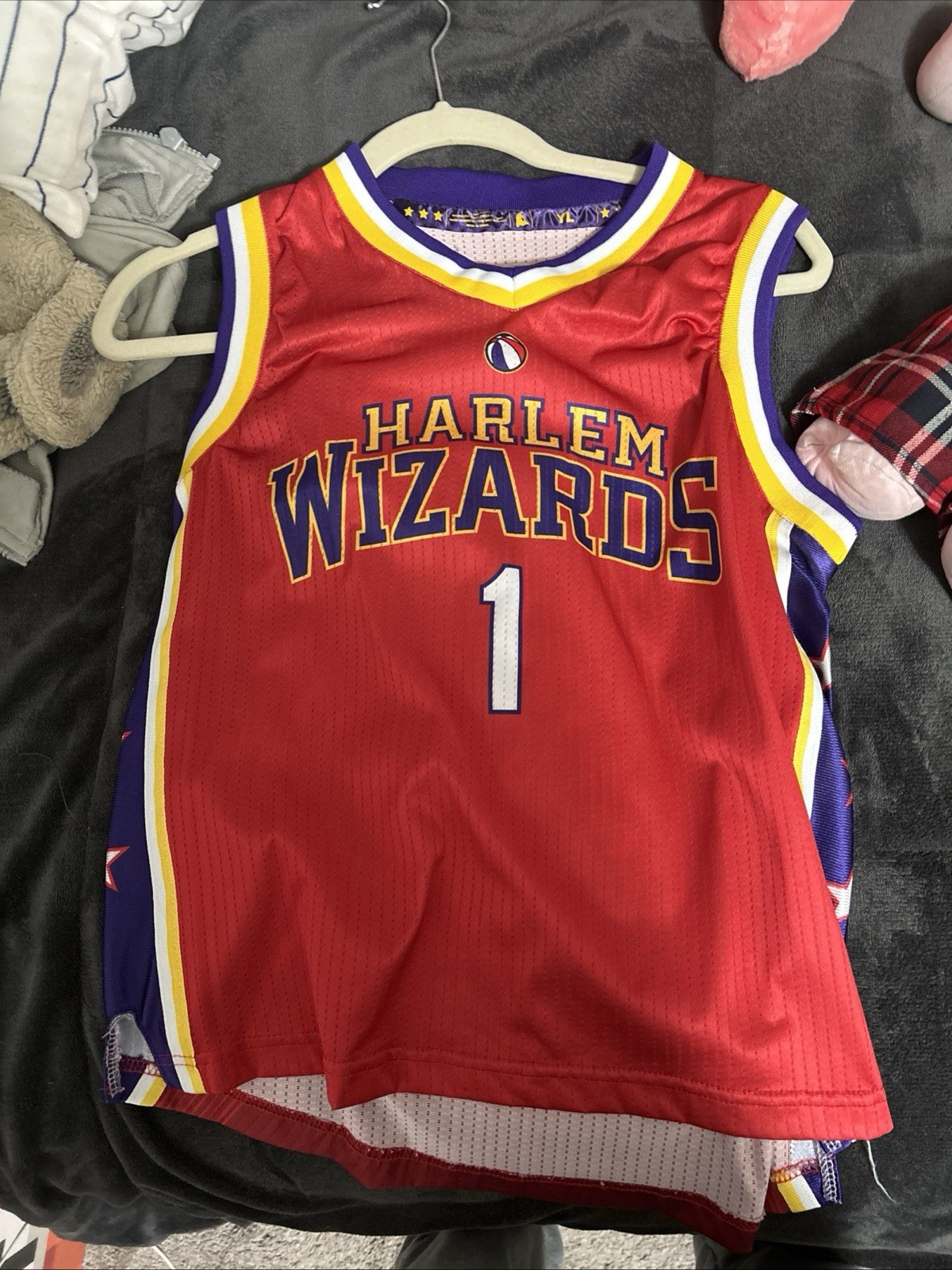 Harlem Wizards Jersey Signed gallery