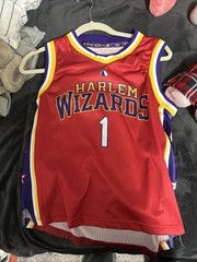 Harlem Wizards Jersey Signed