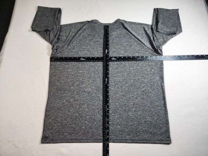 Nike Swim Performance Shirt Men XL Gray Long Sleeve Dri Fit Activewear Adult Tee gallery
