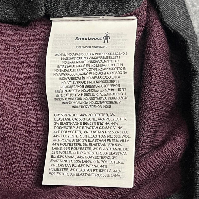 Smartwool Base Layer Mens Medium Bordeaux Blue Intraknit Thermal Merino Wool NEW gallery