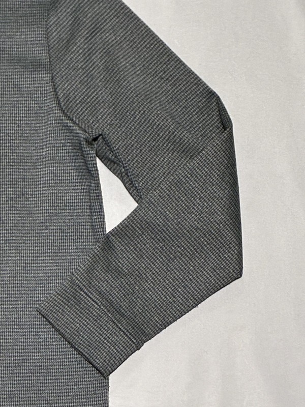 Vineyard Vines Pullover Mens Medium Gray Houndstooth 1/4 Zip Performance gallery