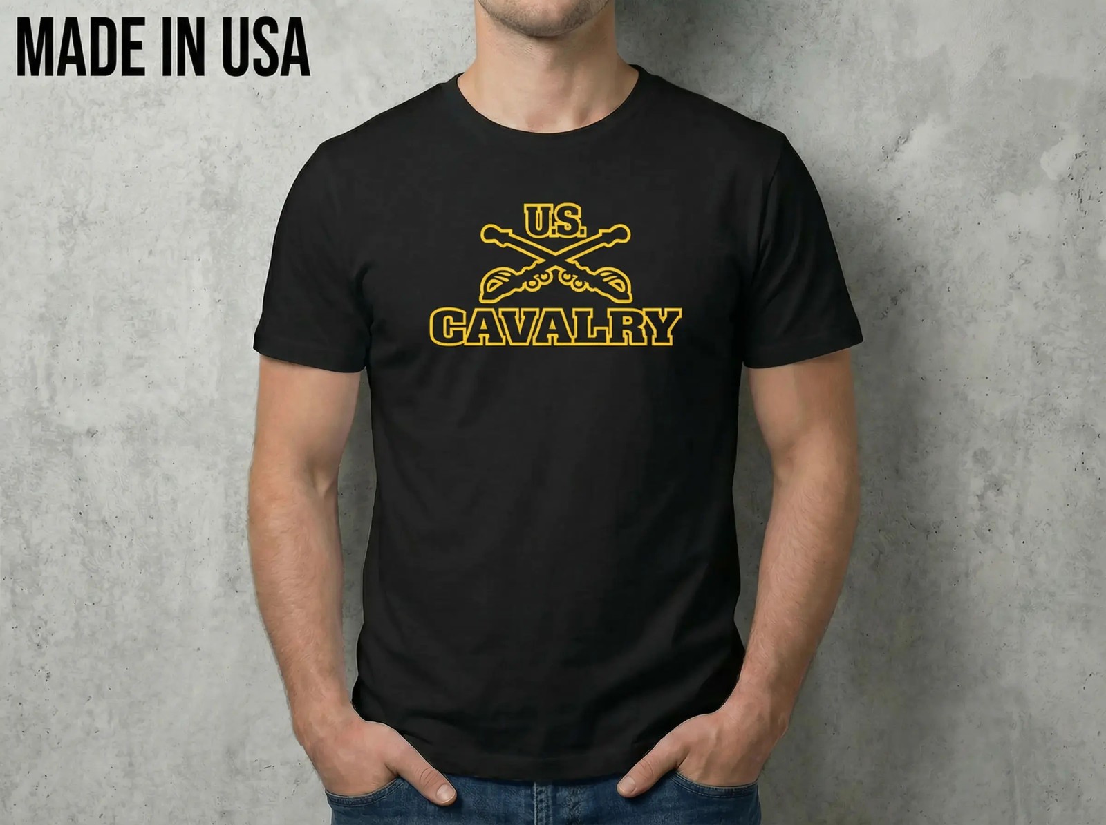 New Cavalry Recon Cav Scout - Unisex MADE IN USA T-SHIRT Size S-2XL gallery