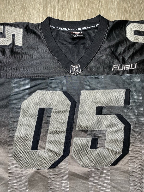Vintage Authentic FUBU Sport 05 Classic Football Mesh Jersey Men's Size X-LARGE gallery
