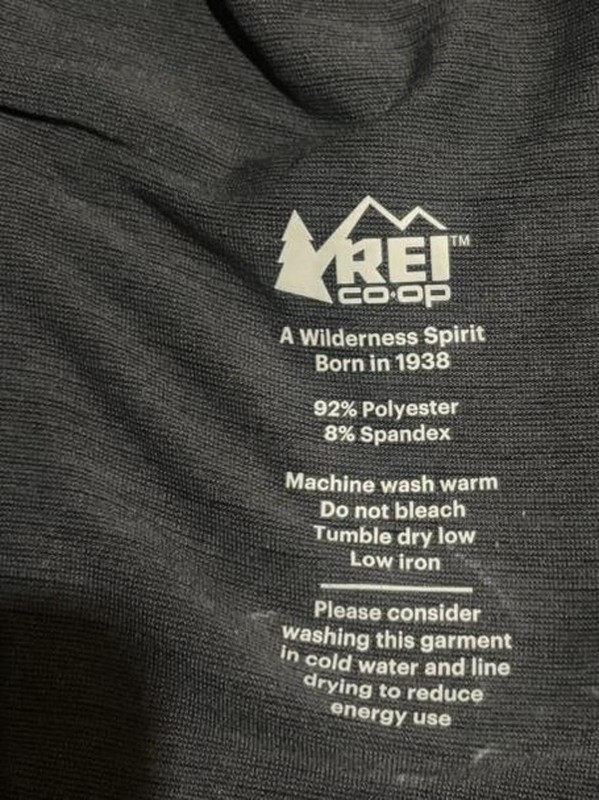 REI Co Op 1/4 Zip Pullover Men's Large Stretch Hike Climb Cycle Long Sleeve gallery