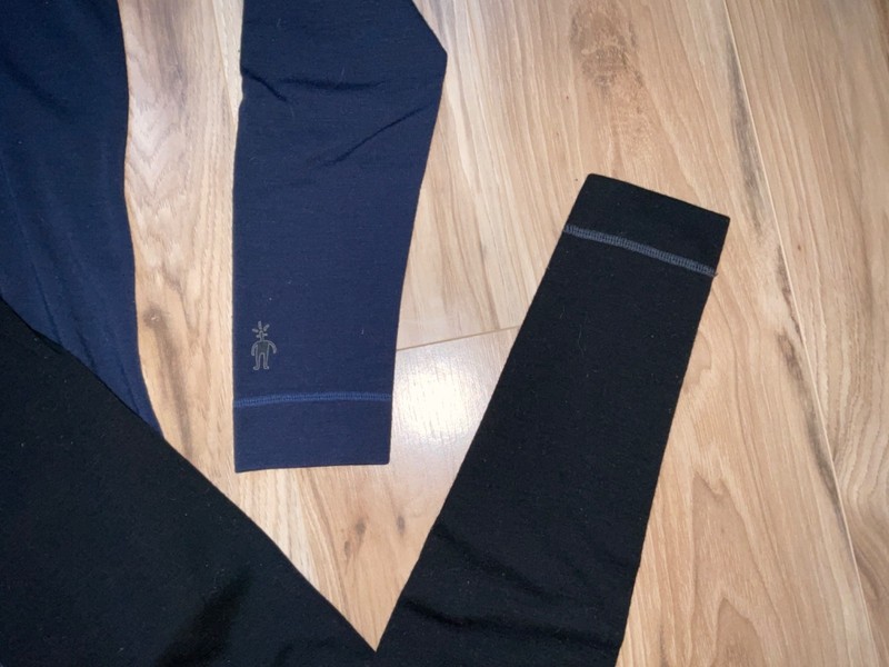 Smartwool Mens Quarter Zip Base Layer Merino Wool (L) & Merino Wool Bottom (M) gallery