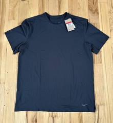 Nike Run DRI-FIT ADV Men’s Running Shirt Black Men’s Size Large HV2004-010