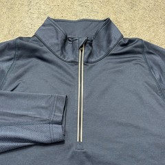 Sunice Tobey Lightweight Pullover Men XL Blue Half-Zipper Stretch Breathable