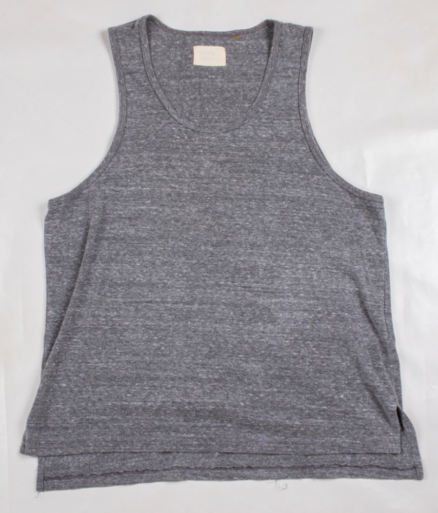 2015 Fear of God FOG PacSun Collection One 1 Heather Gray Tank Top Men's MD?LRG