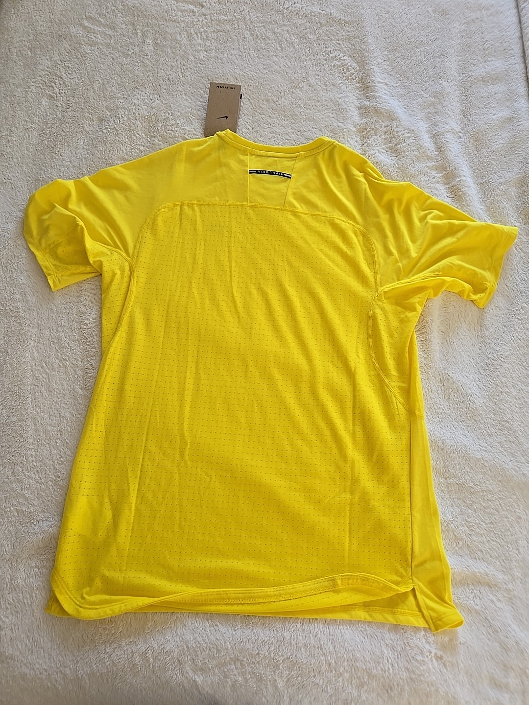 Nike Trail Solar Chase Dri Fit ADV Short Sleeve Top HJ3580-718 Sz MEDIUM NWT gallery