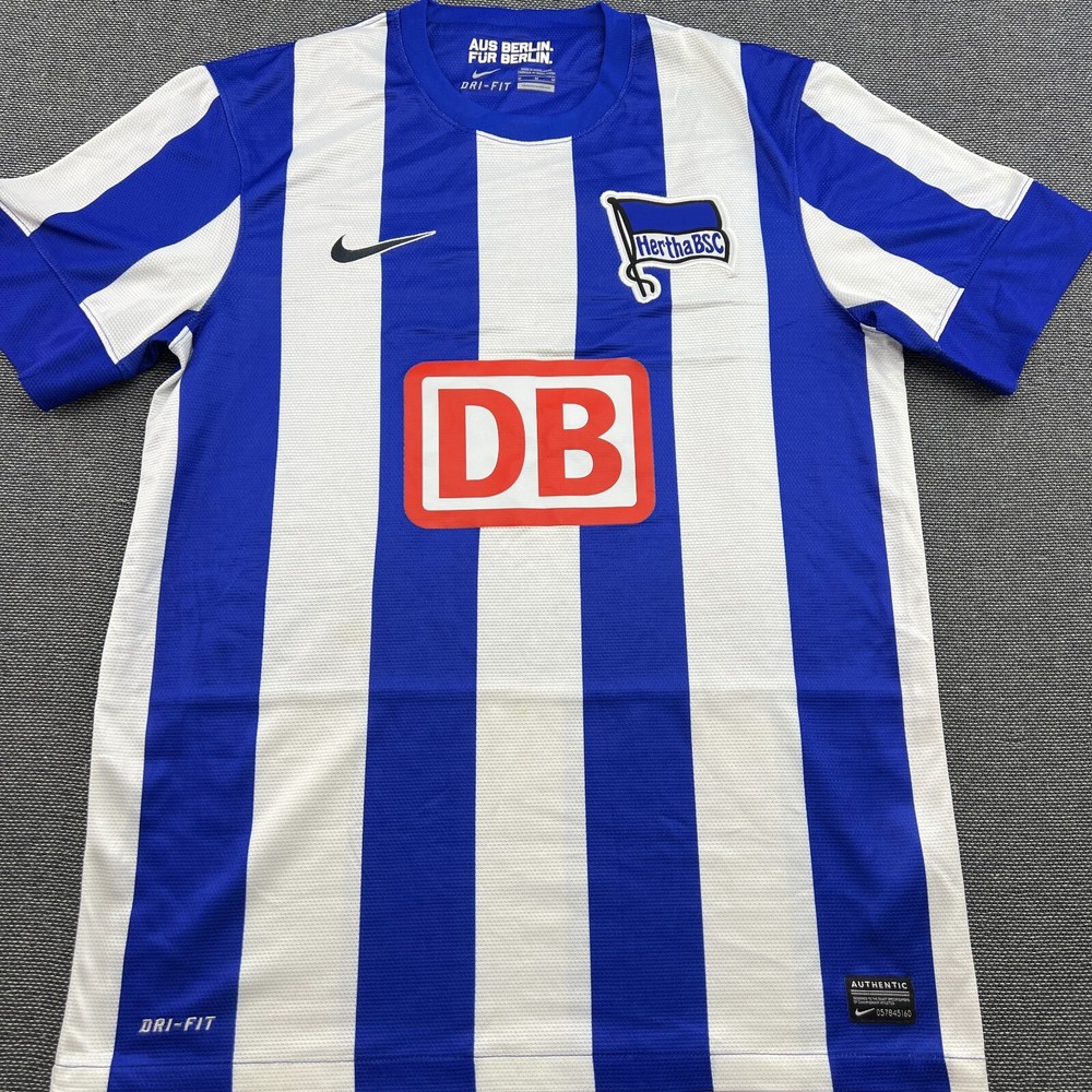 Hertha BSC Berlin 2012 2013 Home Football Jersey Mens Medium Nike