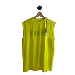 Nobull Men’s Muscle Tank Medium Neon Yellow NWT