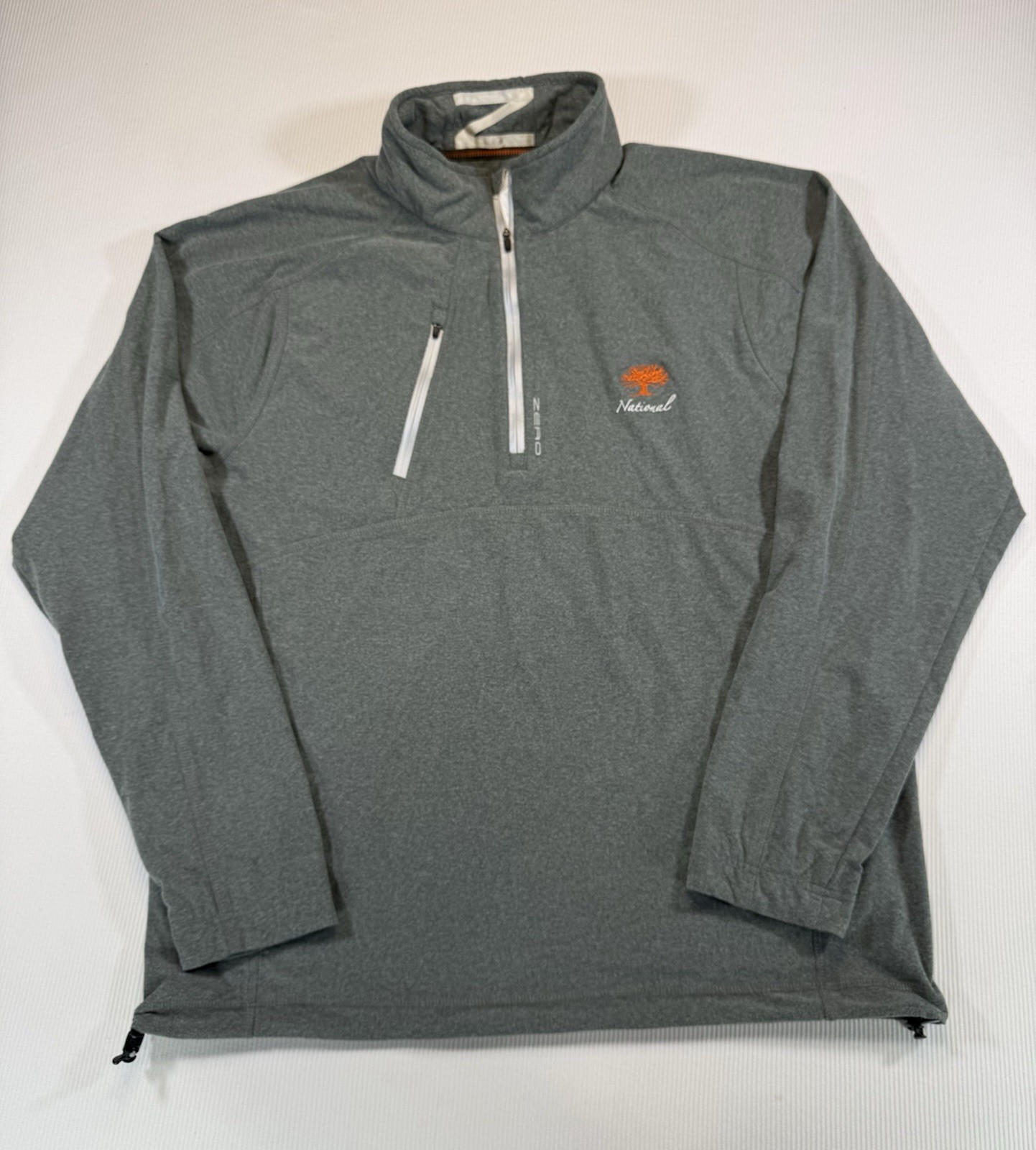Zero Restriction Tour Series 1/4 Zip Pullover Jacket The National Golf Mens L gallery