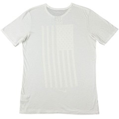 Nike Dri Fit Men’s Large White Team USA Soccer Crest Flag Athletic Cut T-Shirt