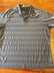 Nike Golf Zonal Cool Dri Fit Standard Polo Shirt Mesh Mens Men’s Size XXL Gray