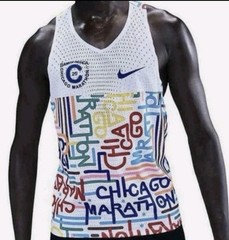 Men Small Nike Aeroswift ‘Chicago Marathon 2025 Racing Singlet Tank HQ4277-100