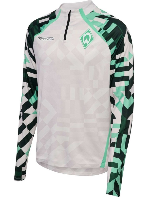 Hummel Werder Bremen Warm Up HalfZip Top 25/26 SVW Training Top Sweatshirt M-3XL gallery