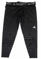 Adidas Men’s Training Techfit Baselayer Compression Long Tight Pants, Black, 3XL