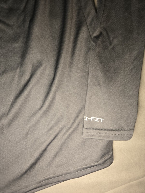 Nike Mens Dri-FIT Pacer Flash 1/2-Zip Running Top Dark Gray IB3772-070 Large NWT gallery