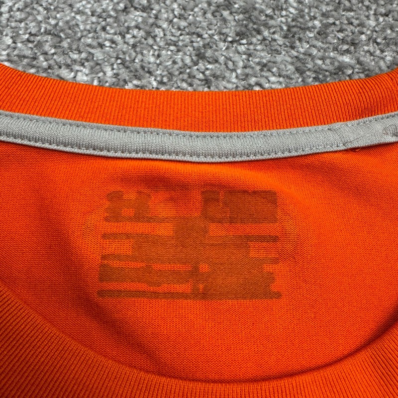 Under Armour Heatgear Tech Active T-Shirt Mens XL Orange Short Sleeve Crew Tee gallery